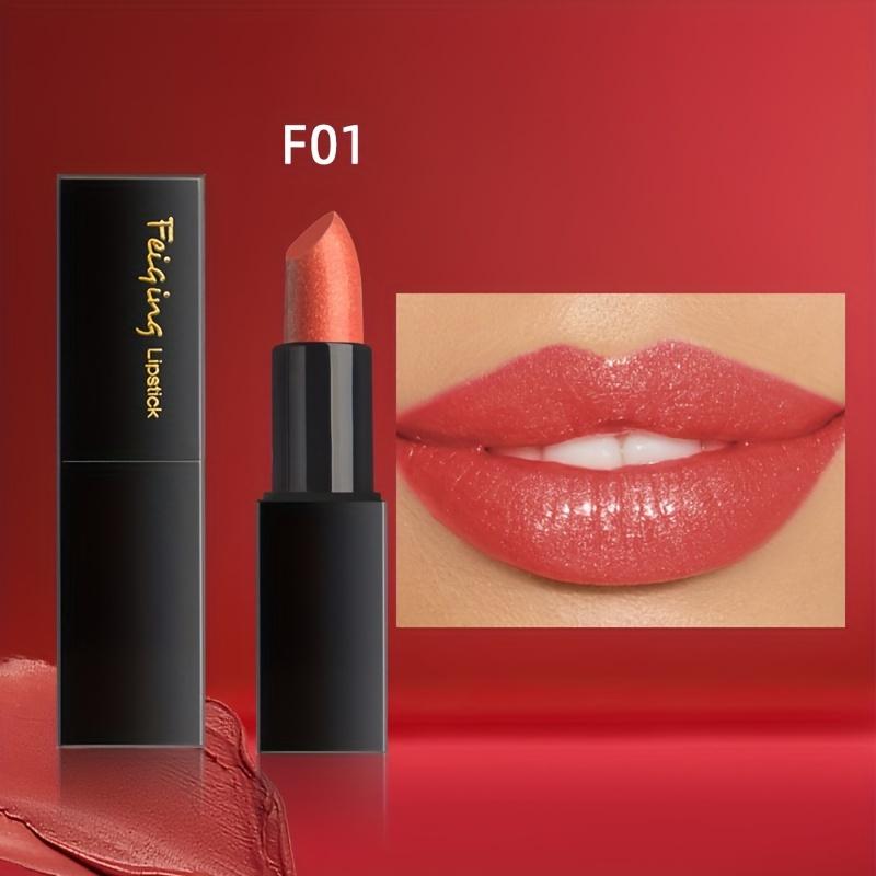 Vivid Multi-Color Lipstick with Glossy Finish - Long-Lasting, Waterproof, Non-Stick Lipstick Formula for All-Day Wear 1#