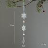 Christmas Tree  Decoration Pendant Christmas Transparent Pendant Decoration Elegant For Festivals And Parties Acrylic