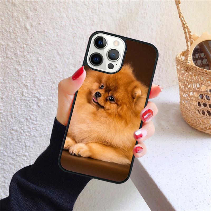 Pomeranian dogs dog Phone Case for iPhone 17 Air 16 Coque 15 14 12 13 PLUS 11 PRO MAX Back Cover Fundas Shell