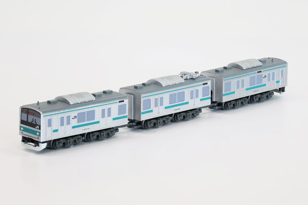 Rokuhan Z Gauge Z Shorty 205 Series Saikyo Line Railway Model Train ST016-4