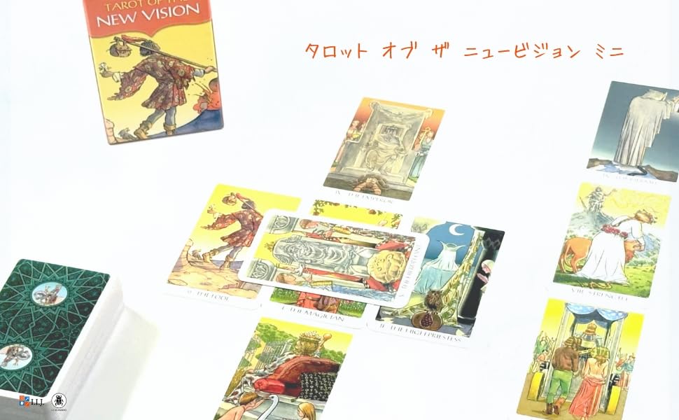Tarot of the New Vision Waite 78 Miniature Tarot Includes Japanese Authentic Product I.I.J Mini, Edition, Cards, Cards, Instructions,
