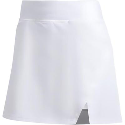 Golf 3-Stripes Solid Color Mid-Rise Sports Fashion Comfortable Casual Skirt Women Skirts White GH5261