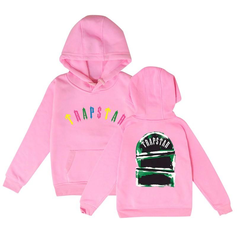 Unisex Letter Print Hooded Sweatshirt Loose Fit Long Sleeve Casual Pullover Winter