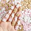Internet Celebrity Cute Embossed Happy Puppy Nail Art Accessories DIY Nail Studs Wearable Nail Hairpin Accessories