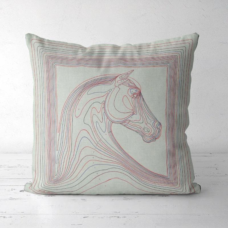 A DropShipping Christmas Pillowcases  Home Decor Printed Cushion Cover Decorative Boho High-end Royal High Quality Europe