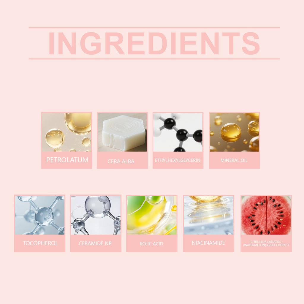HOYGI lip balm, daily care and moisturizing, plumping, hydrating and moisturizing, improving chapped, soft and pouty lips