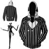 The Nightmare Before Christmas Jack Skellington 3d Cosplay Costume Hoodie With Vibrant Digital Print And Soft Breathable Material