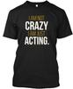 Acting T shirt Made in the USA Size S to 5XL