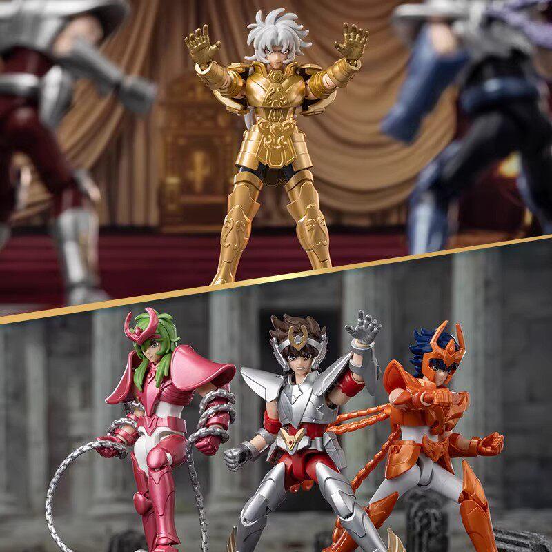New Saint Seiya Galaxy Version Vol.4 Gold Zodiac Saga Assembly Action Figure Anime Collectible Model Toy Gifts