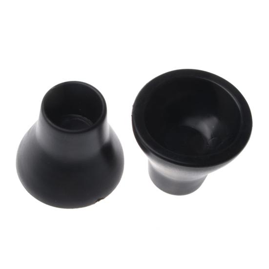 Yousheng Black Rubber Golf Ball Retriever, Golf Ball Grabber Suction Cup, Golf Putter Grip Ball Picker Upper Tool, Golf