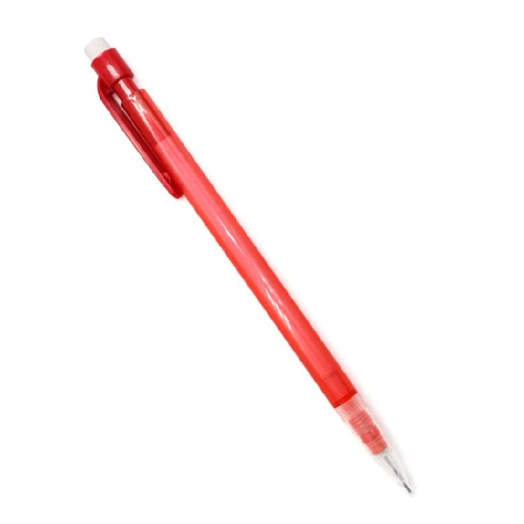 

20Pcs Mechanical Pencil with Eraser Automatic Drawing Pencils 0.7MM Drafting Mechanical Pencil for Writing Drafting красный
