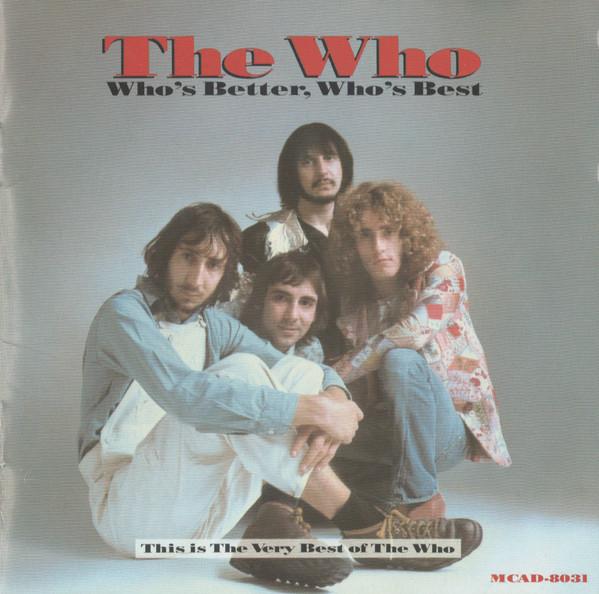 

CD WHO - Who s Better, Who s Best MCAD8031 MCA Records 1988 US Rock Used