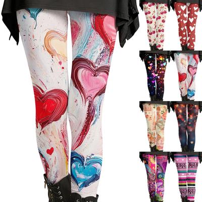Leggings for Women High Waisted Printed Soft Stretchy Workout Yoga Pants Gifts