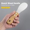 4Pcs Wood Handle Stainless Steel Glue Scraper Thickened Caulk Grout Remover  Glue Removal