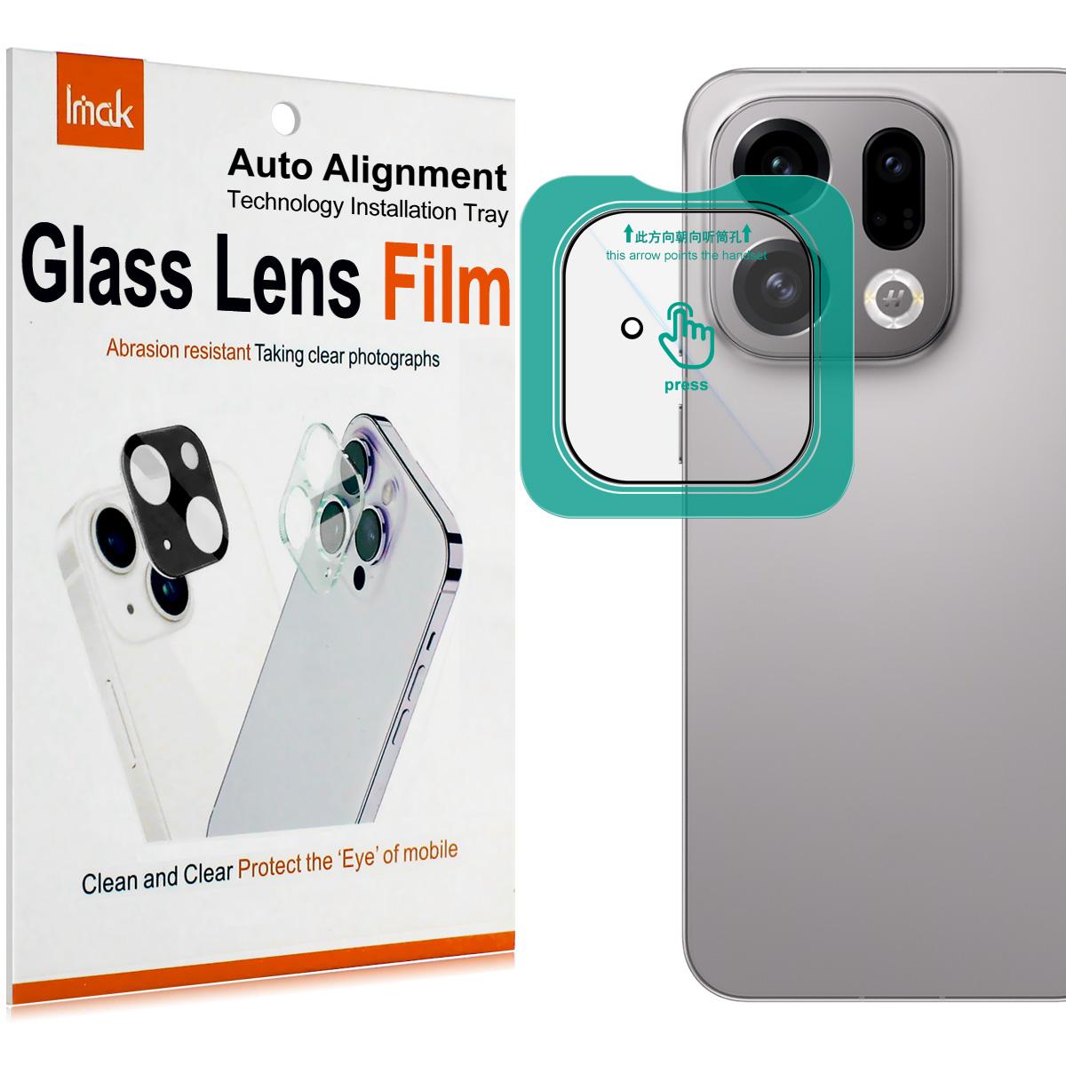 

For OPPO Find X9 5G Glass IMAK High Definition Glass Lens Film Self-positioning Version OPPO Find X9 5G