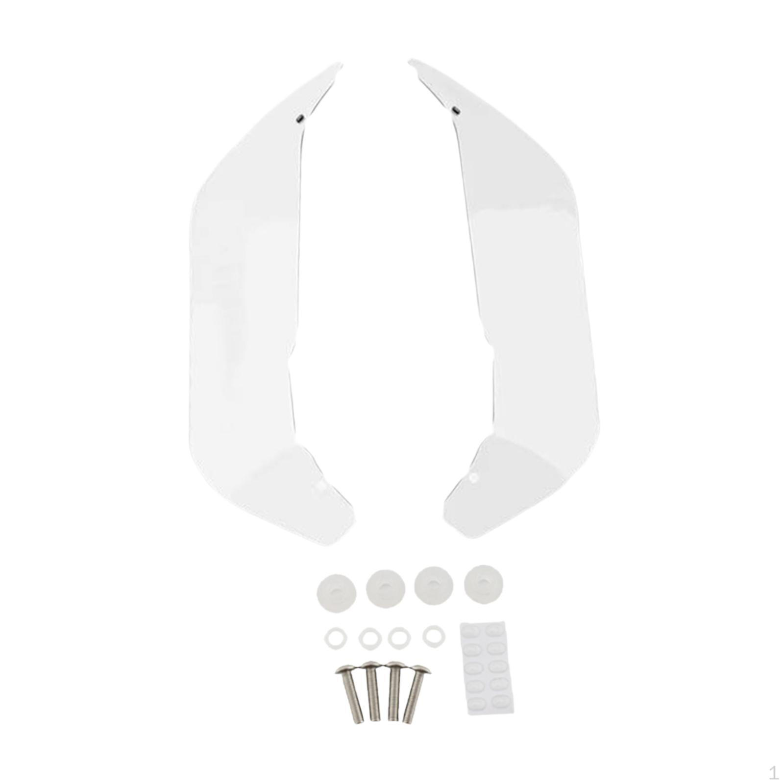 

Нога мотоцикла Ветровое стекло Воздушный дефлектор Левый Правый Мотоцикл Профессиональный Боковой Обтекатель Ветра чистый