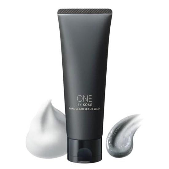 ONE KOSE Pore Clear Scrub Wash 130g Sebum Hyaluronic Acid