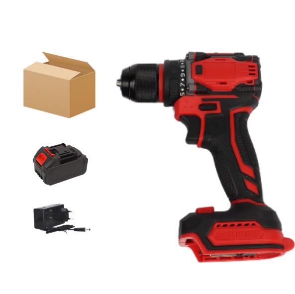 21V Lithium Battery Dual-Speed Hand Drill & Electric Screwdriver with Bit Set