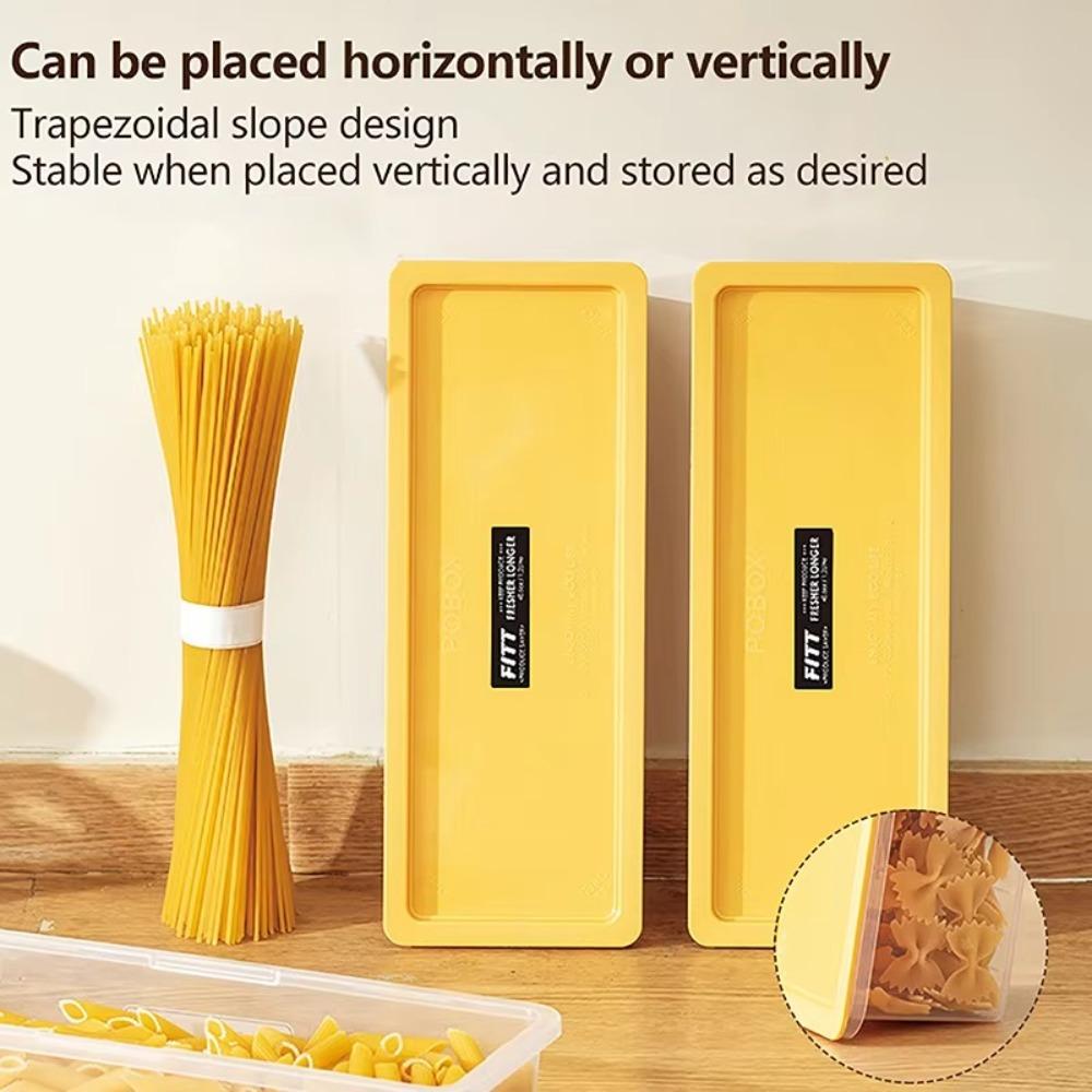 Fresh-Keeping Noodle Spaghetti Container Cereal Preservation Storage Box  Kitchen Accessories