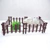 10Pcs Farm Animals Fence Toys Military Fence Simulation Model Toy For Children