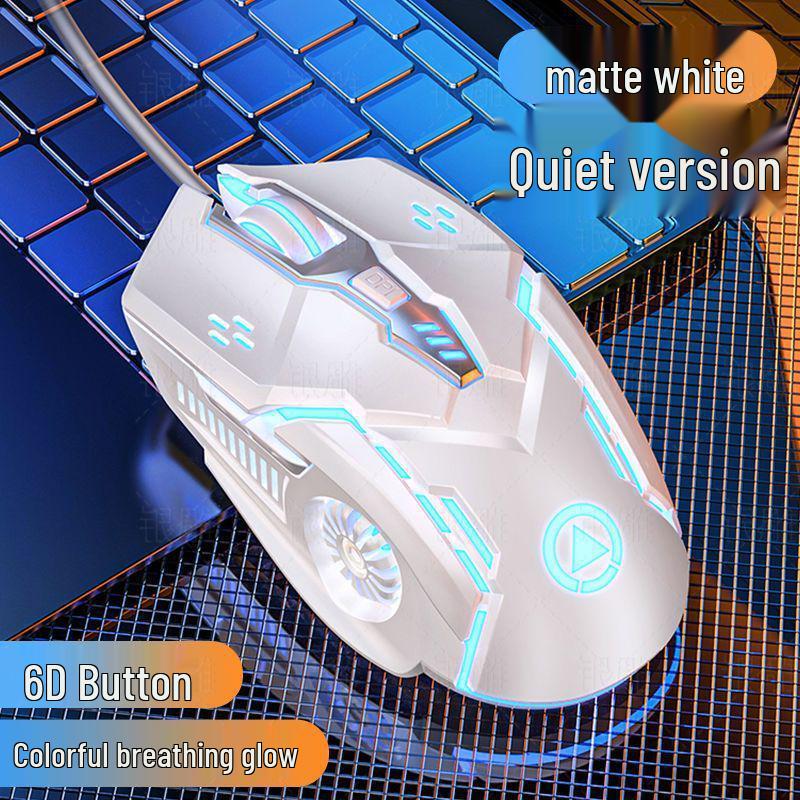 GW Wired Mechanical Gaming Mouse for PC and Laptop