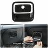 Kryt rukoväte úložného boxu z uhlíkových vlákien Dekoračné lišty Rám pre Jeep Wrangler JL 18+