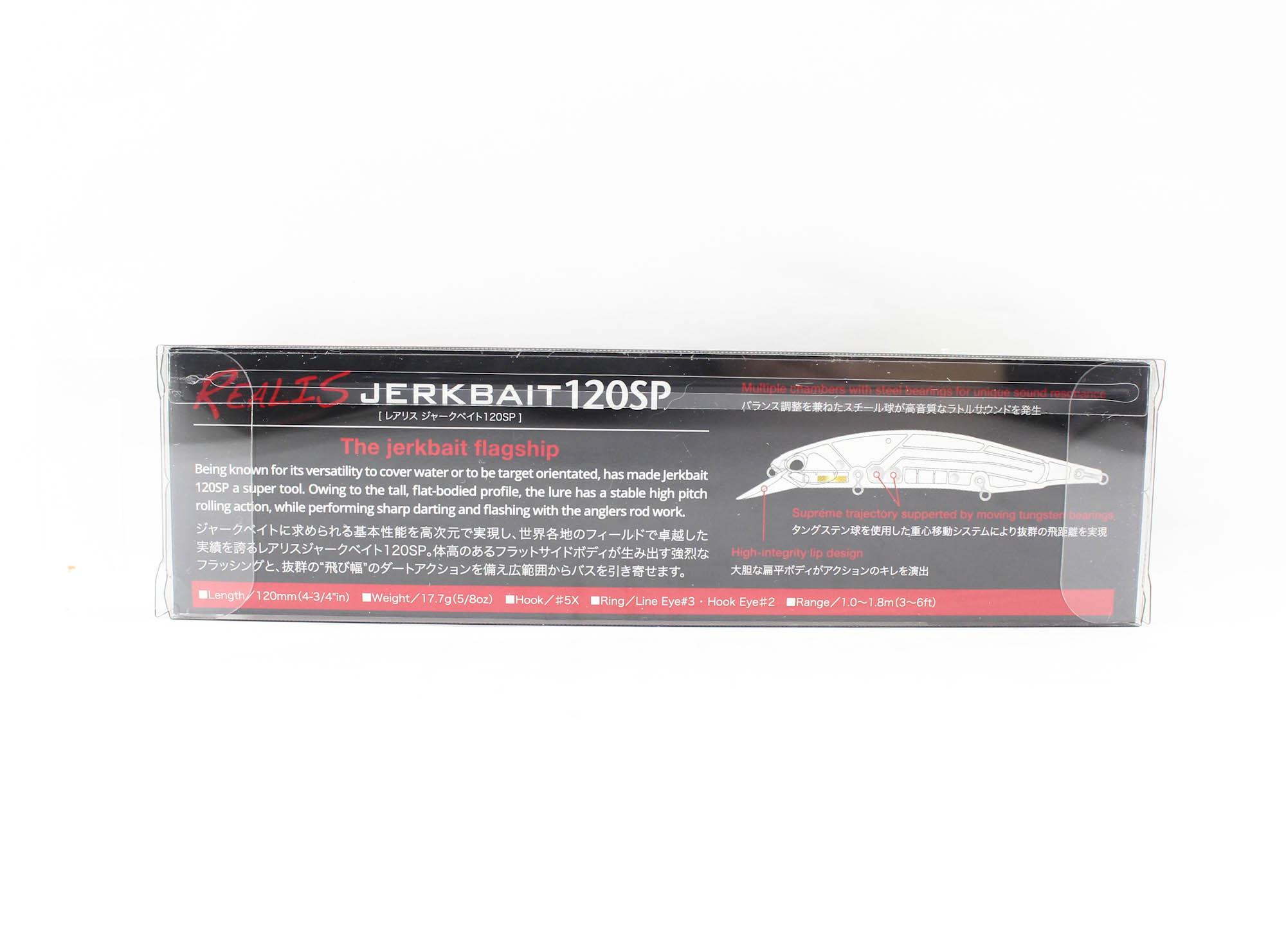 Leurre Dur Jerkbait Duo Realis 120SP 12cm, 18g - Pacific Pêche
