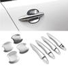 For Kia Sportage R 2010-2015 Chrome Door Handle Covers & Door Bowl Covers Car Styling Decorate 2011 2012 2013 2014