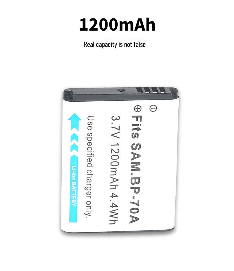 BP70A Camera Battery for PL120, ES65, ST65, PL170, ST700, ST100
