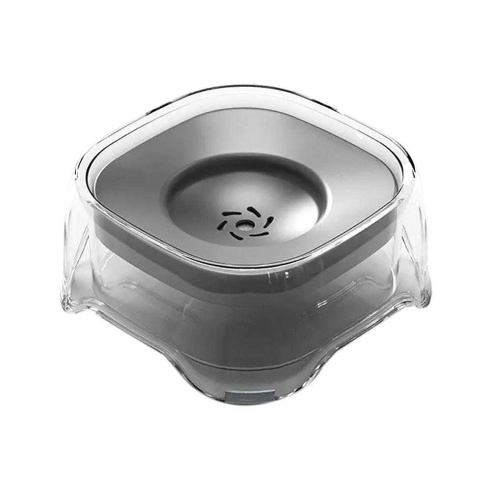 Large Capacity 2000ml Pet Floating Bowl Floating Filter Dry-Chin Technology Pet Water Feeder Detachable Transparent Design