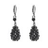 Light Luxury Crystal Waterdrop Earrings for Women Fashion Rhinestone Earrings Daily Accessories Party Jewelry Birthday Gift