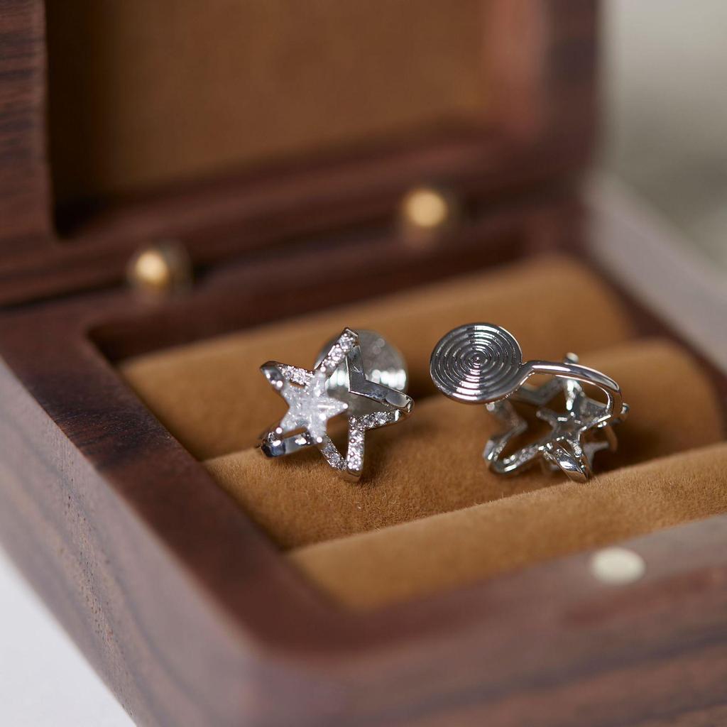 2023 Women's High-End Zircon Star Earrings – New Fashionable and Unique Design