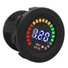 12 V Motorcycle Car LED Digital Display Voltmeter Waterproof Voltage Volt Meter Gauge Black New