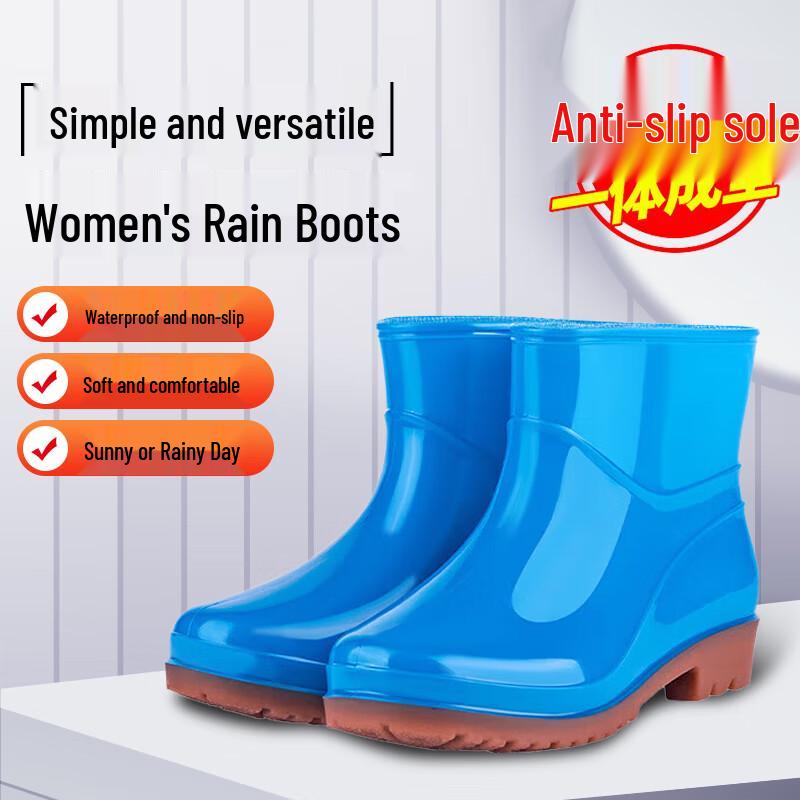 Women s Low-Cut Waterproof Rain Boots 39