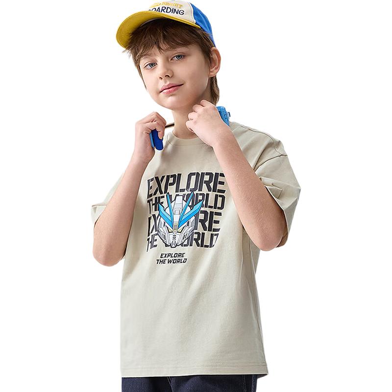 Balabala Boys  Cotton Short Sleeve T-Shirt 100