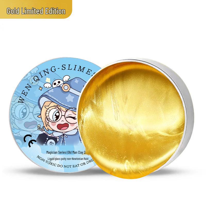 

Игрушка Жидкий Стеклянный Пластилин, меняющая цвет - Неньютоновская, Снятие стресса, Прыгающая глина