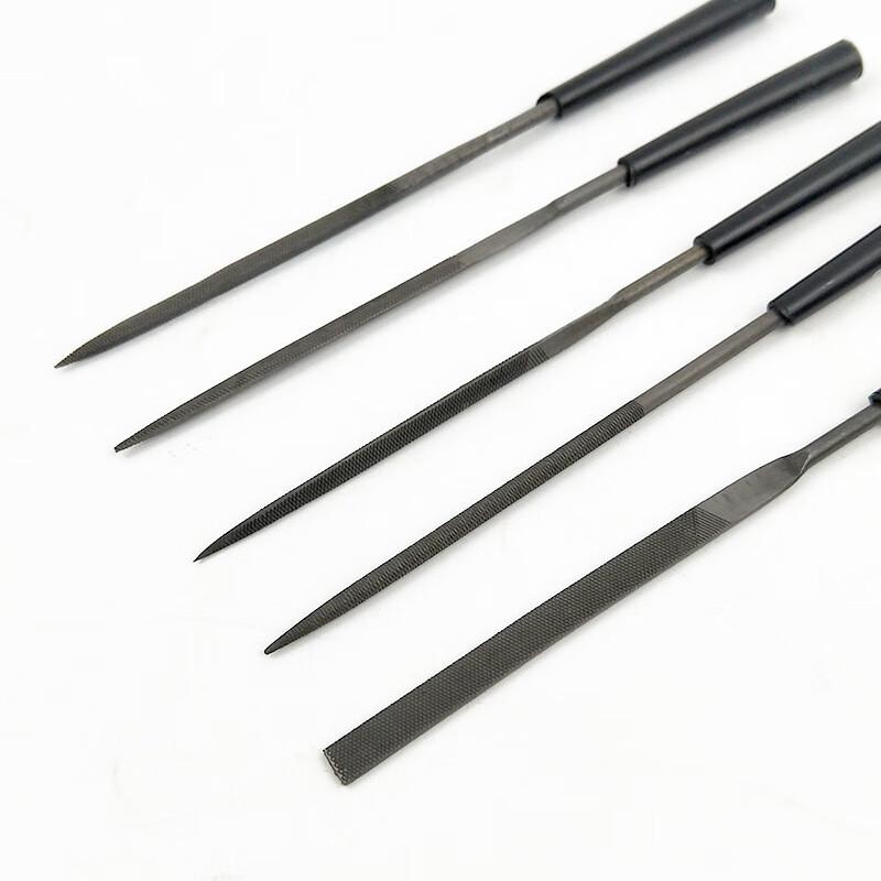 Plastic Handle Assorted Steel File Set