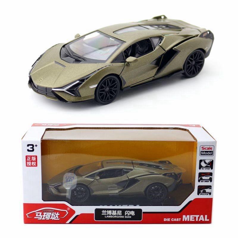 Alloy Car 132 Model Toy With Sound Light For Decoration Collectors