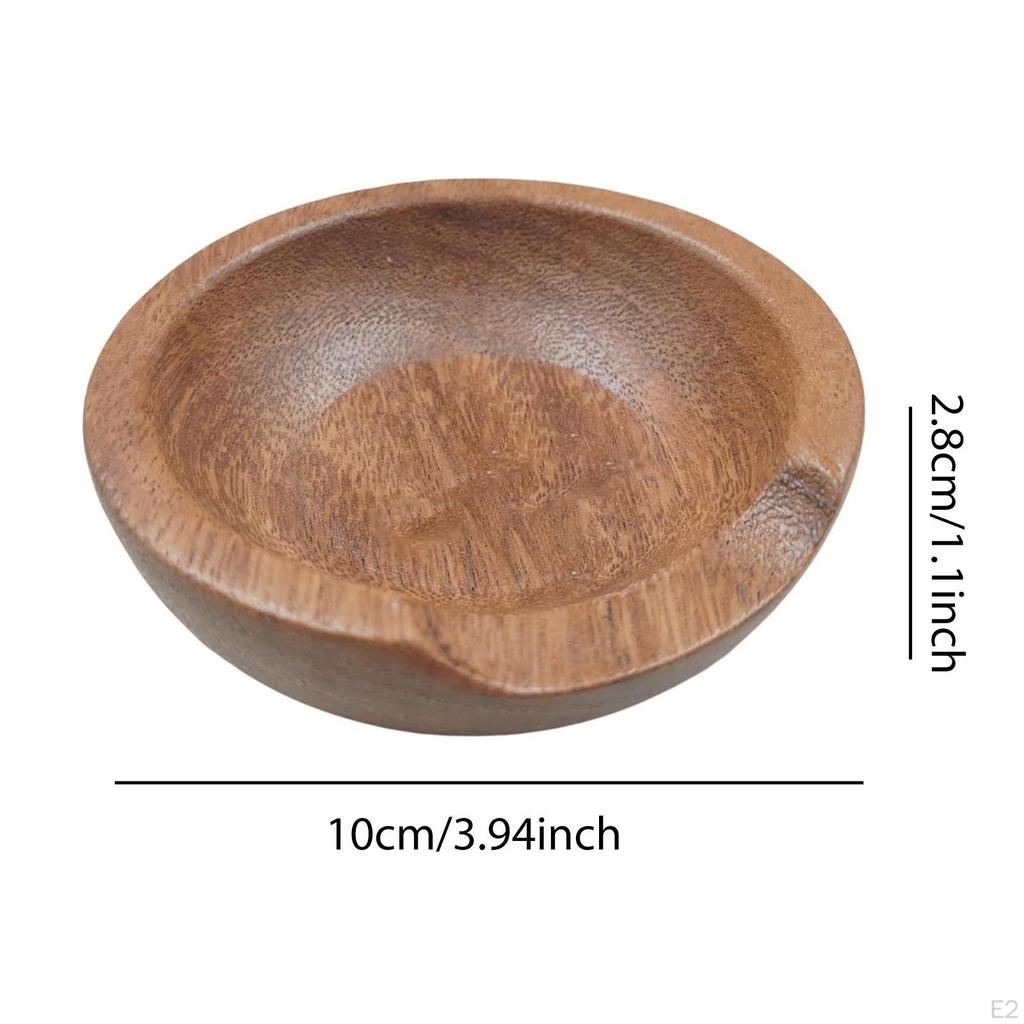 Solid Wood Coffee Bean Measuring Cup for Lovers Tea Leaf Scoop Vessel