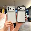 Solid Color Glitter Diamond Phone Cases For iPhone 17 17AiR Air 17Pro 17ProMax Pro Max Case Rhinestone Transparent Cover Carcase