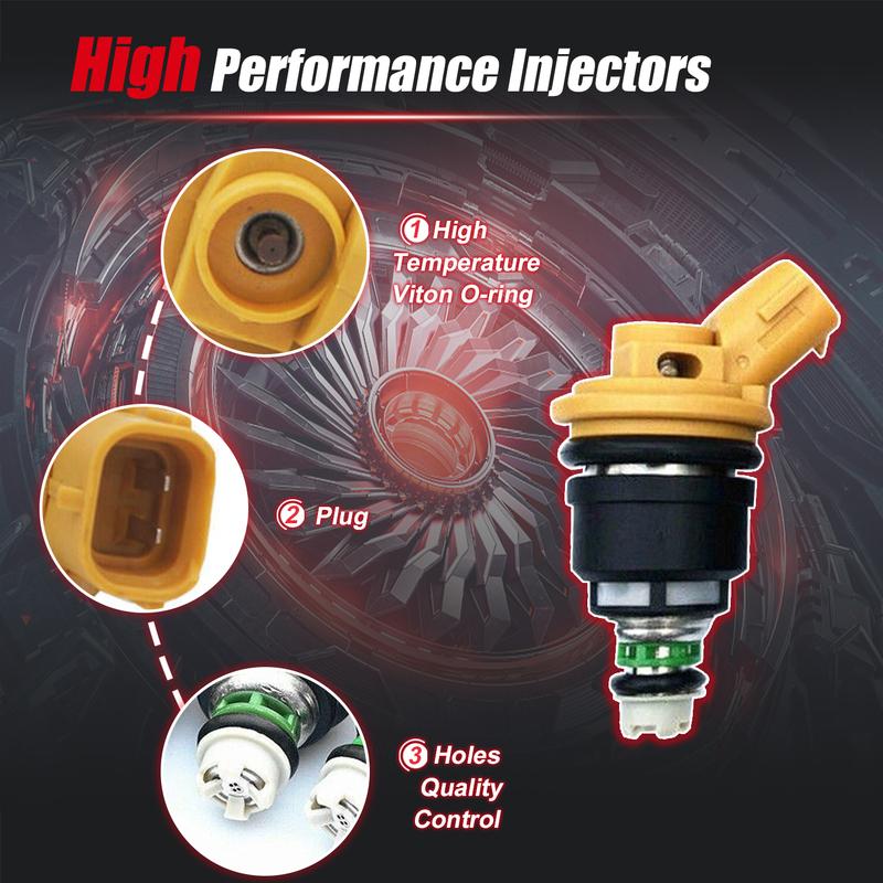 4PCS Fuel Injectors 16600-AA170 For Subaru Sti WRX GC8 16600AA170 0280156159 16600-4Z800 166004Z800 FJ678