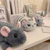 Cartoon Animals Plush Pencil Case Soft And Cute Creative For Girls Niche Student Stationery Desktop Pencil Storage Bag