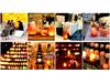 Himalayan Salt Lamp USB with Colorful LED & Warm Yellow Night Light