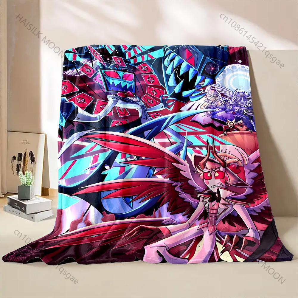 Multiple Styles TV Time Printed Cartoon Blanket Warm Soft and Comfortable Home Travel Blanket Sofa Blanket Luxury Gifts