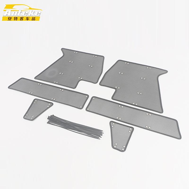 Middle Screening Mesh Front Grille Mesh For LEXUS LX600 2024 Front Grille Net Cover Stainless Steel Accessories