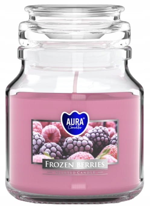 Scented candle in a jar Frozen Berries 7x99cm up to 28 hours of burning 120g