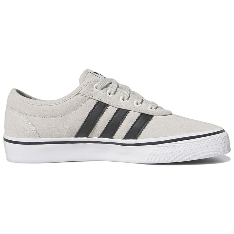Adidas Originals Adiease Suede Comfortable Trendy Slip Resistant Durable Lightweight Low Top Skate Shoes Unisex Sneakers Gray HQ6433