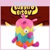 Brinquedo de Pelúcia Burrito Bison Launcha Libre Personagem de Desenho Animado Algodão PP Enchido Pelúcia Curta Figura Personalizada