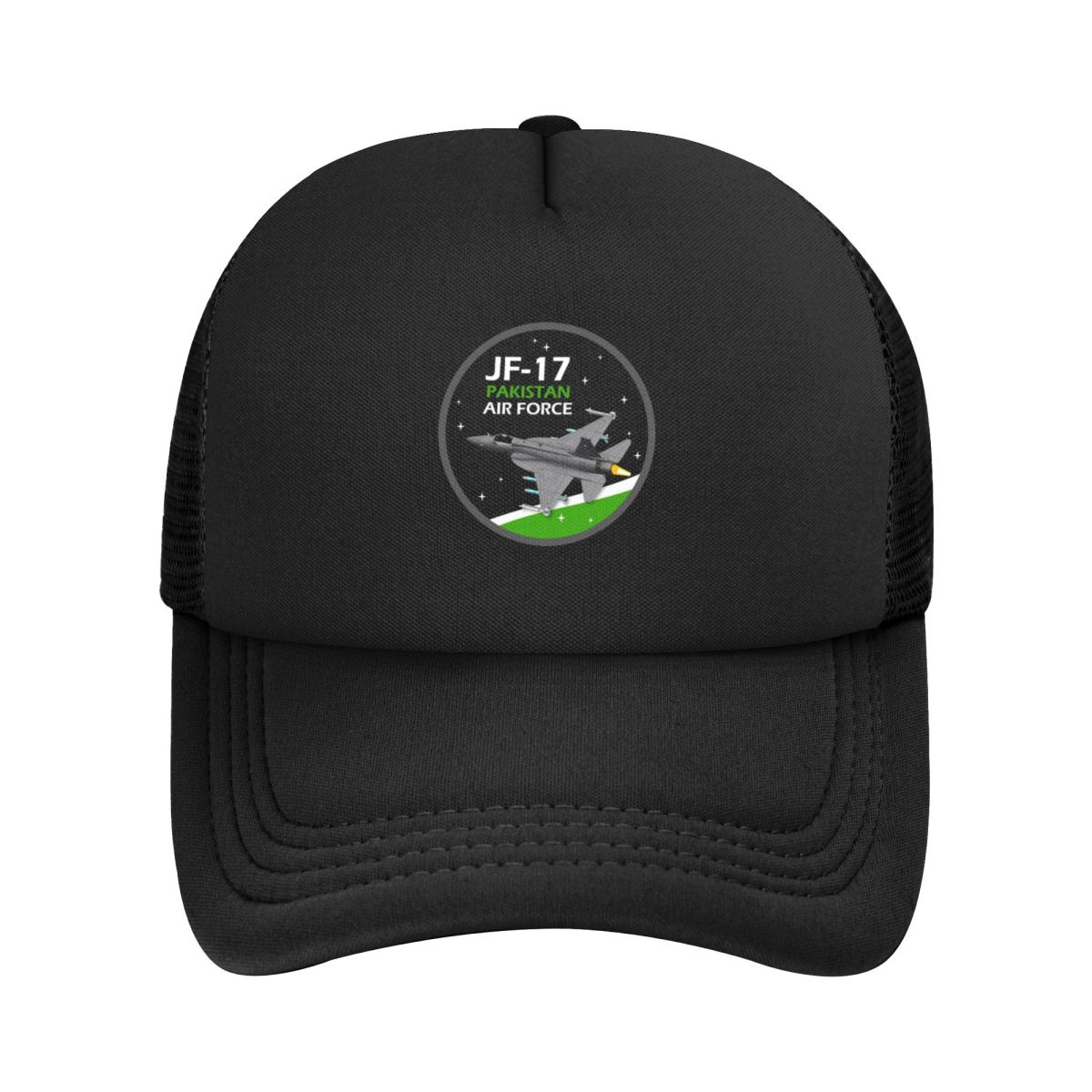 

Baseball Caps Pakistan JF-17 Pakistan Air Force Fighter Jet Mesh Hats Peaked Quality Unisex Hats One Size