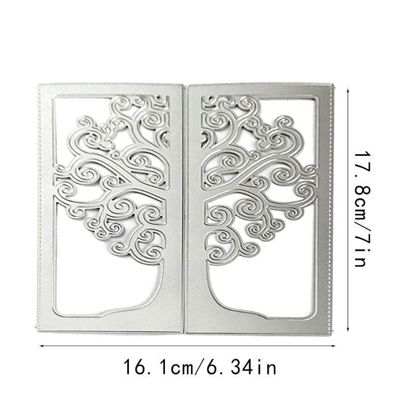 Wishing Tree Metal Cutting Dies Stencil DIY Scrapbooking Album Stamp Paper Card Embossing Craft
